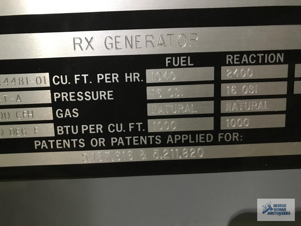 SURFACE COMBUSTION RX GENERATOR. SN# AC-44481-01.