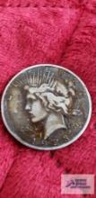 1923 Peace one dollar...coin