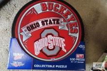 Ohio State 500 piece puzzle new in tin