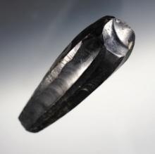 5 3/4" Obsidian Core found in Mexico. Ex. Alan Belcher.