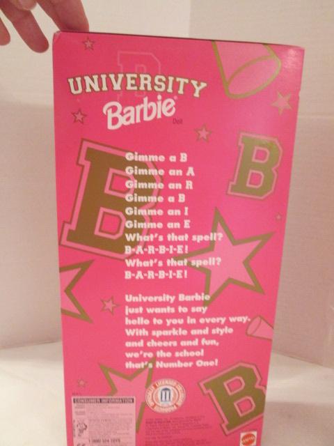 Mattel 1997 Clemson University Barbie and 1998 Coca-Cola Barbie