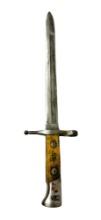 Italian M1891 Carcano Knife Bayonet by Terni