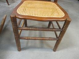 Cane Seat Ladder Back Chair