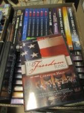 Religious DVDs-Gaithers, Let Freedom Ring, etc.