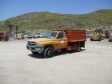 2001 Dodge Ram 3500 Debris Dump Truck,