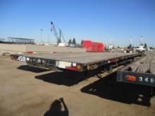 1987 Wesco T/A Flatbed Trailer,