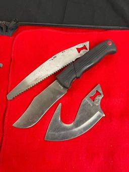Kershaw Interchangeable Multi Bladed Knife w/ 3 Total Blades - See pics
