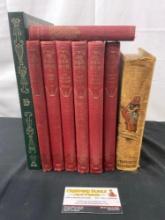 1983 Dougherty Family Heritage Book, My Book House vols 1-6, 1904 Hurlbuts Story of the Bible