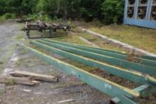 8 x 24' Transfer Deck Rails Only, No Chain or Shafts