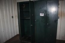 (2) Metal Lockable Storage Cabinets\
