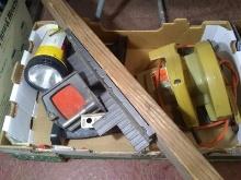 BL-Tools, Skill Saw, Flashlight and Mitre Box