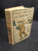 Vintage Book-Uncle Sam's Boys on Their Mettle 1916