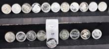 20 ASSORTED 1 OZ SILVER ROUNDS