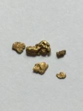 Gold Nuggets Alaskan Yello Top End 22 Kt+ .11 Grams