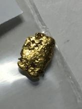 .307 Grams #6 Mesh Alaskan Natural Placer Gold Nugget 
