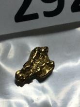 .371 Grams #6 Mesh Alaskan Natural Placer Gold Nugget 