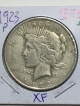 1923 P Peace Dollar