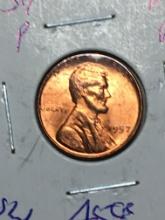 1957 P Lincoln Wheat Cent