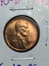 1940 D Lincoln Wheat Cent