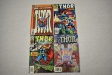 Four Marvel Comics