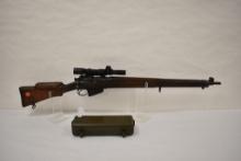 Gun. Enfield No. 4 Mk 1 .303 Sniper Rifle