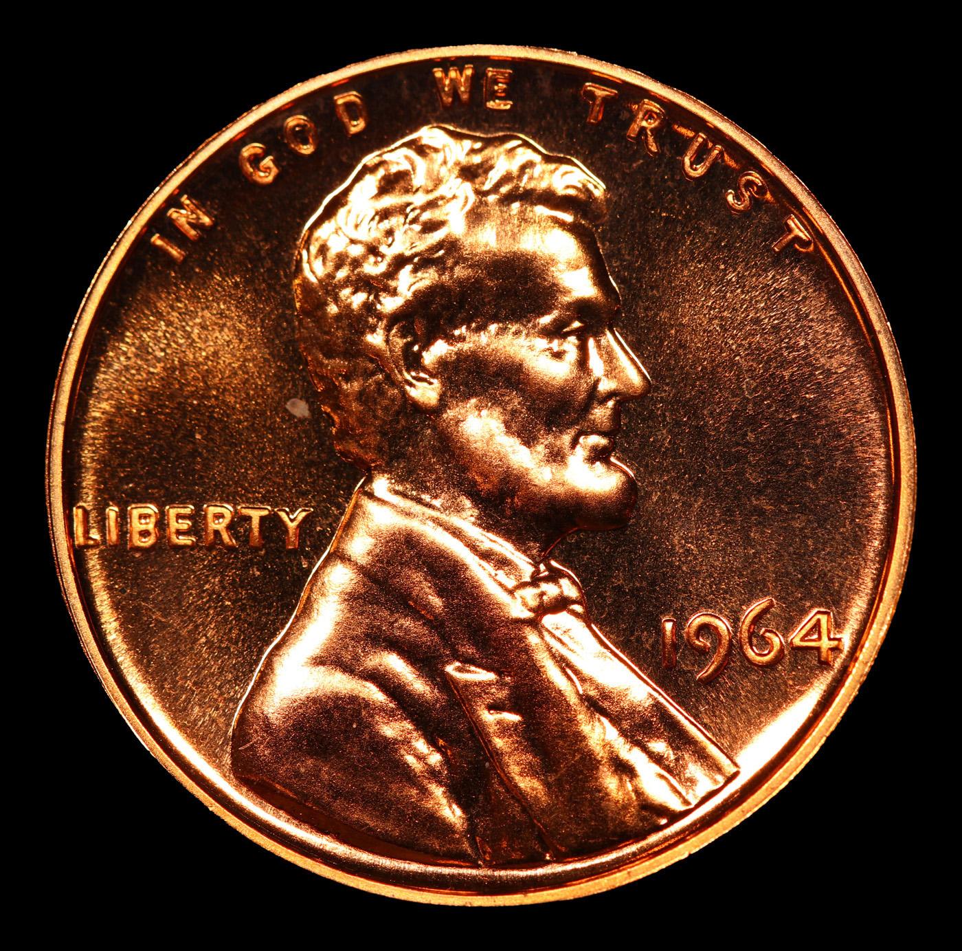 Proof 1964 Lincoln Cent TOP POP! 1c Graded pr69 rd cam BY SEGS