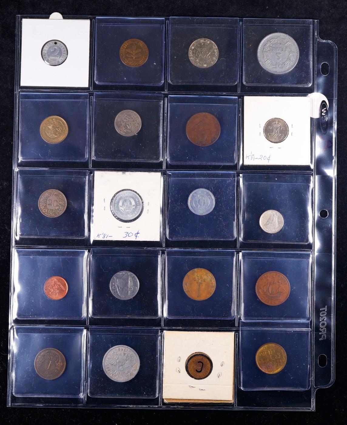 20 Great Coins of the World, hand selected, many trend high, every lot guaranteed to contain Silver.