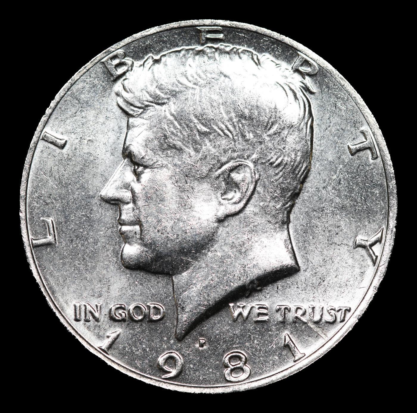 1981-p Kennedy Half Dollar 50c Grades GEM+ Unc