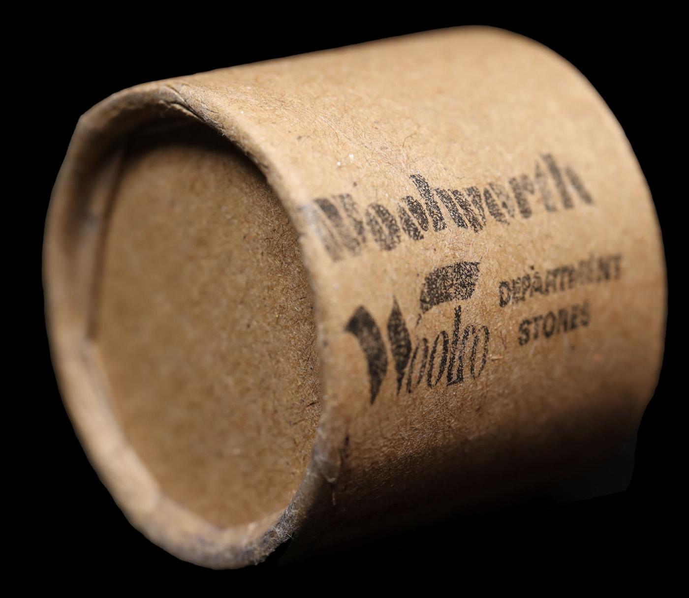 *Uncovered Hoard* - Covered End Roll - Marked "Morgan/Peace Limited" - Weight shows x10 Coins (FC)
