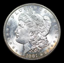 1881-s Morgan Dollar 1 Grades Choice+ Unc