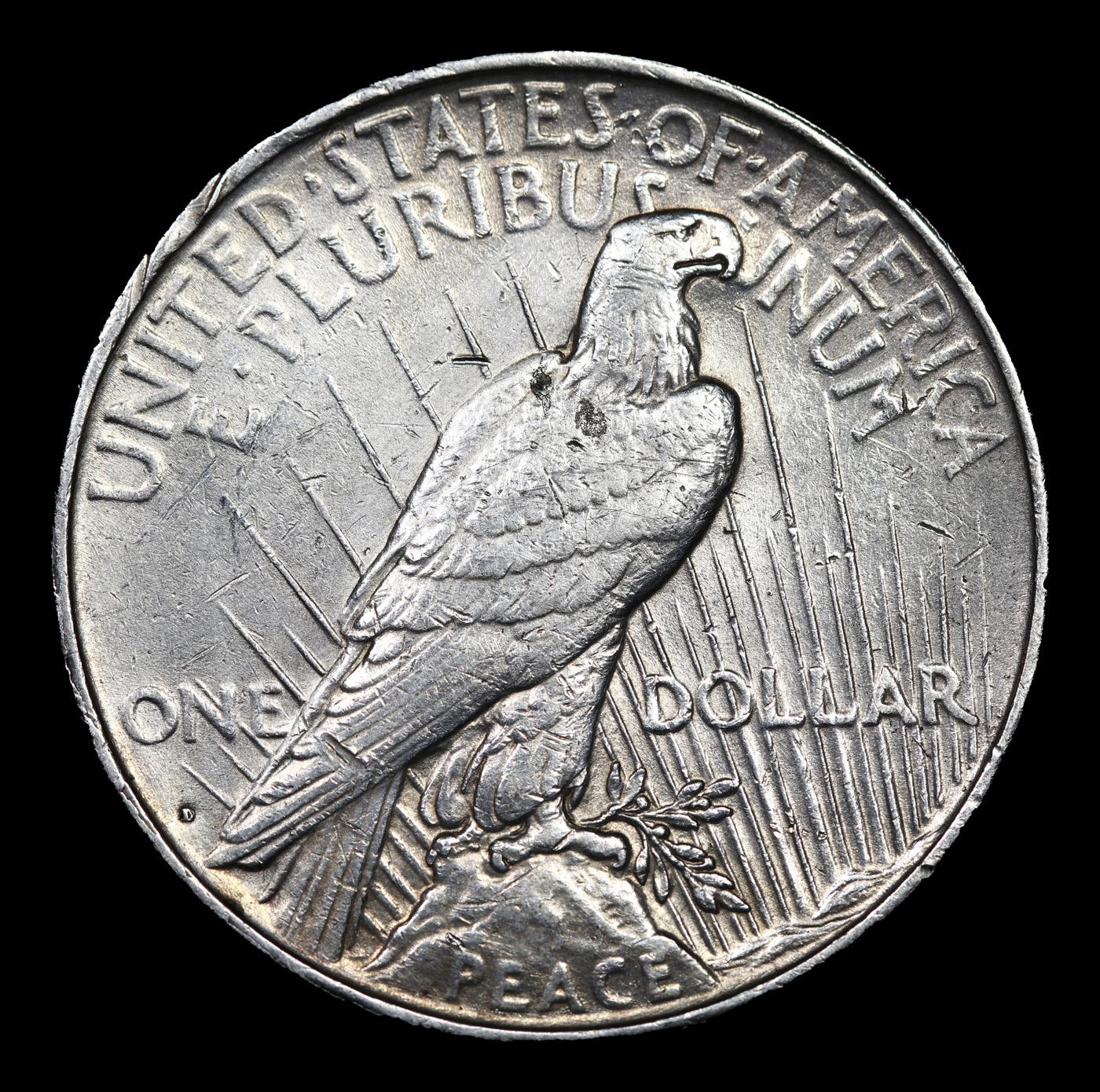 1922-d Peace Dollar $1 Grades AU Details