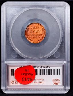 ***Auction Highlight*** 1911-p Lincoln Cent Near Top Pop! 1c Graded ms66+ rd By SEGS (fc)
