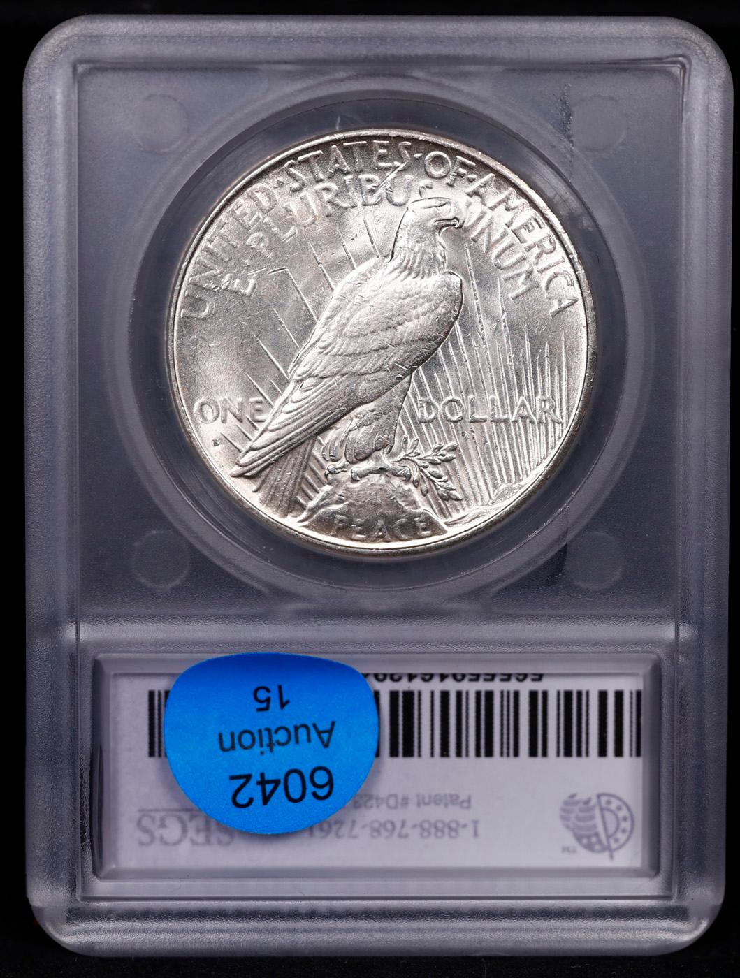 ***Auction Highlight*** 1935-s Peace Dollar 1 Graded ms65+ By SEGS (fc)