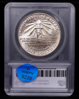 1986-p Statue Of Liberty Modern Commem Dollar 1 Graded ms69+ By SEGS
