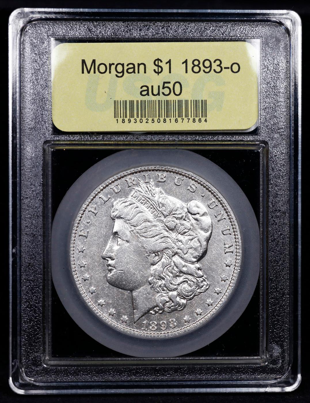 ***Auction Highlight*** 1893-o Morgan Dollar 1 Graded AU, Almost Unc By USCG (fc)