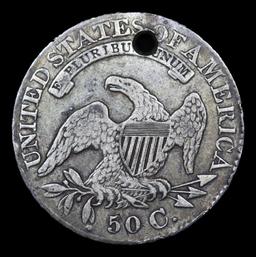 1828 Capped Bust Half Dollar 50c Grades xf Details