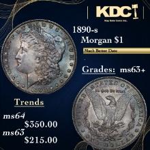 1890-s Morgan Dollar 1 Grades Select+ Unc
