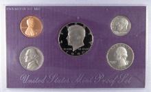 1990 United States Mint Proof Set 5 coins No Out Box
