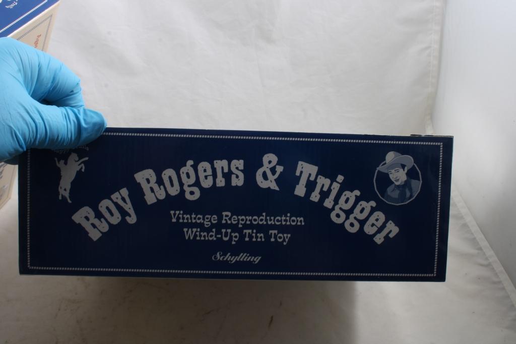 Roy Rogers & Trigger Schylling Wind Up, Flashlight