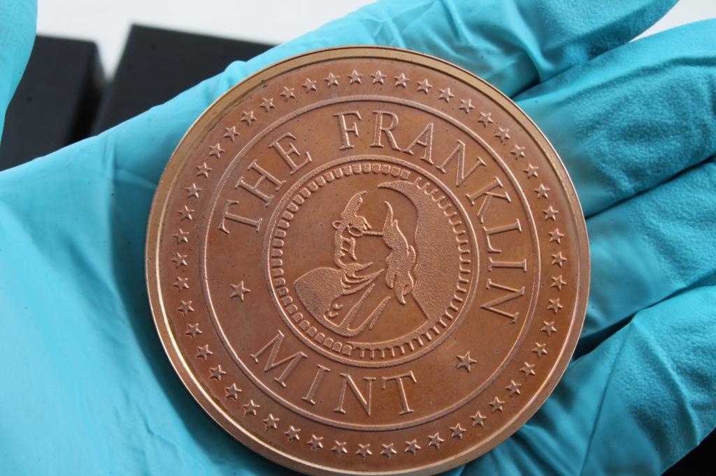 3 Franklin Mint Medallions/Coins Sturgis