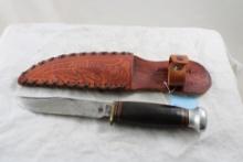 Marbles Gladstone Fixed Blade Knife with Sheath