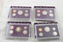 1989S, 1990S, 1991S US Mint Proof Sets, Plus