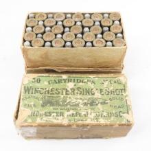 50 Antique Winchester .22WCF Cartridges