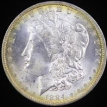 1884-O VAM-4 small dot U.S. Morgan silver dollar