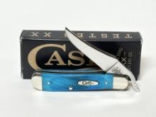 CASE XX CARIBBEAN BLUE RUSSLOCK KNIFE NEW IN BOX