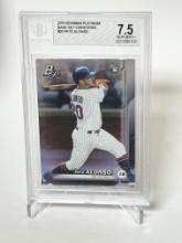GRADED 2019 BOWMAN PLATINUM PETE ALONSO ROOOKIE CARD
