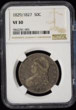 1829/1827 Bust Half Dollar NGC VF-30