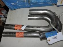 3 Pieces of Universal Exhaust Tubing - DynoMax Brand - see photo