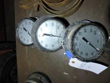 Ashcroft/USG Pressure Gauges lot of 3