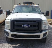 2014 Ford F350 Extended Cab Open Utility Body / 240,552 Miles / Located: El Reno, OK